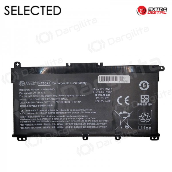 HP HT03XL, 4150mAh nešiojamo kompiuterio baterija, Selected HP HT03XL, 4150mAh nešiojamo kompiuterio baterija, Selected