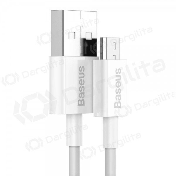 USB kabelis Baseus Superior microUSB 2A 2.0m (baltas) CAMYS-A02