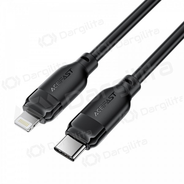 Lightning laidas Acefast C16-01 USB-C į Lightning 1.2 m PD 30 W juodas