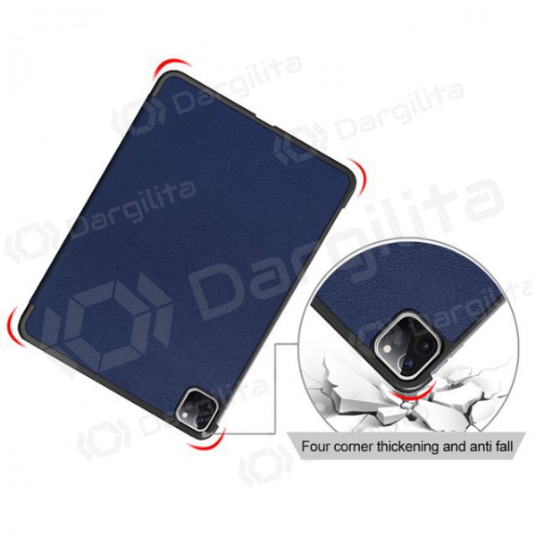 Apple iPad 10.2 (2019, 2020) dėklas "Smart Leather" (tamsiai mėlynas) Apple iPad 10.2 (2019, 2020) dėklas "Smart Leather" (tamsiai mėlynas)