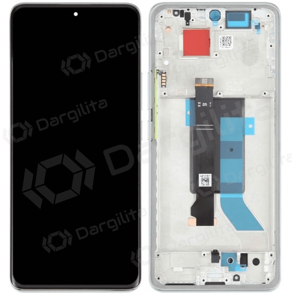 Xiaomi Redmi Note 14 Pro 5G ekranas (žalias) (su rėmeliu) (originalus)