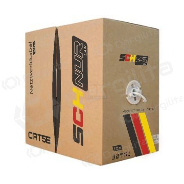FTP kabelis SCHNUR CAT6 (305m) (vidaus)