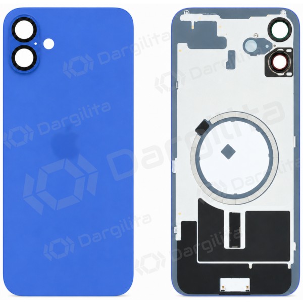 Apple iPhone 16 Plus galinis dangtelis (mėlynas) (Premium)