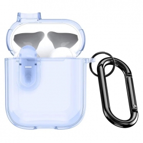 AirPods dėklas Dux Ducis PECL Apple AirPods 1/2 mėlynas
