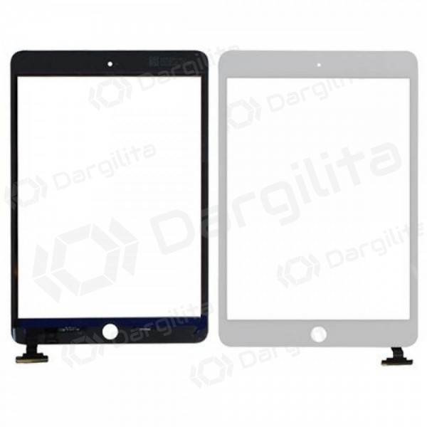 Apple iPad mini / iPad mini 2 lietimui jautrus stikliukas (baltas)