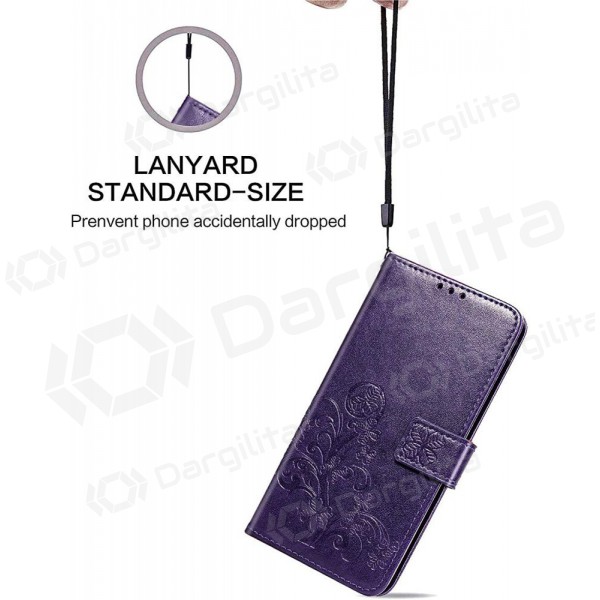 Samsung Galaxy A245 A24 4G / A246 A24 5G dėklas "Flower Book" (violetinis)