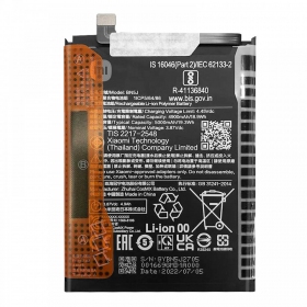 Xiaomi 12T, 12T PRO, POCO X5 5G baterija, akumuliatorius (BN5J) (originalus)