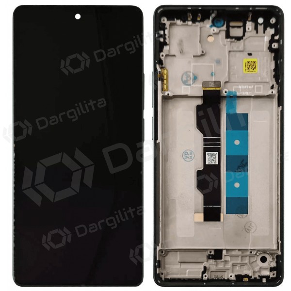 Xiaomi Redmi Note 13 Pro 4G, Poco M6 Pro 4G ekranas (žalias) (su rėmeliu) (originalus)