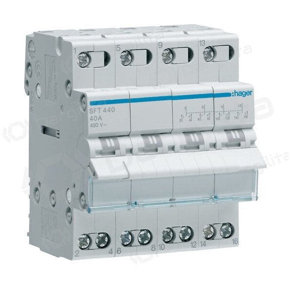 Modulinis perjungėjas Hager SFT440 (4P, 40A, 4 mod)