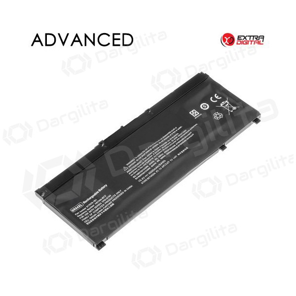 HP SR04XL, 4380mAh nešiojamo kompiuterio baterija, Advanced