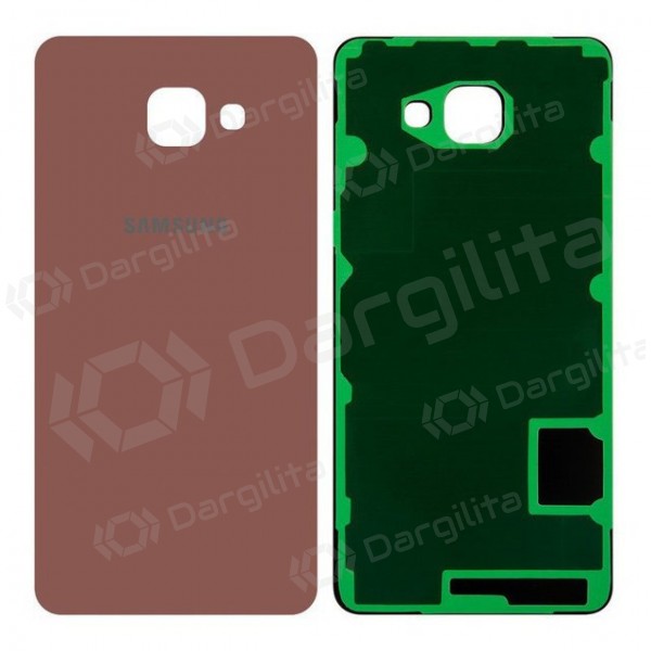 Samsung A710F Galaxy A7 (2016) galinis baterijos dangtelis (rožinis)