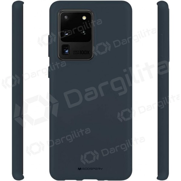 Samsung Galaxy S20 Ultra dėklas "Mercury Soft Feeling" (tamsiai mėlynas)