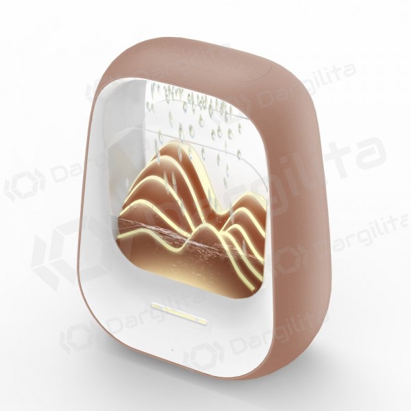 Relaksacinis Bluetooth garsiakalbis su RGB apšvietimu Relaxing Rain auksinis