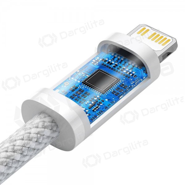 USB kabelis Baseus Dynamic Type-C - Lightning 20W 2.0m (baltas) CALD000102