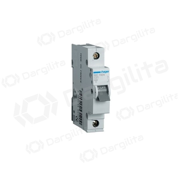 Automatinis jungiklis Hager MC132 (32A, 1P, 230V, 6kA)
