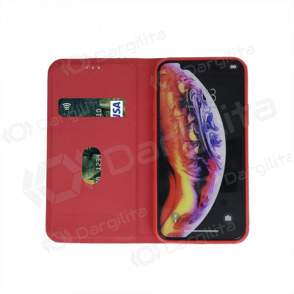 Samsung Galaxy A15 dėklas "Smart Senso" (raudonas) Samsung Galaxy A15 dėklas "Smart Senso" (raudonas)