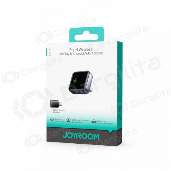Belaidis CarPlay / Android Auto adapteris Joyroom JR-CP3 juodas