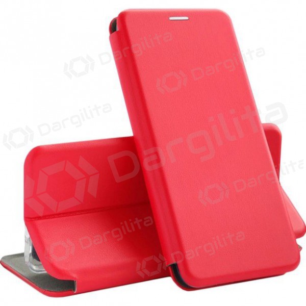 Xiaomi Redmi Note 10 Pro / Note 10 Pro Max dėklas "Book Elegance" (raudonas)