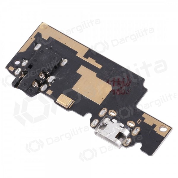 Xiaomi Redmi Note 5 įkrovimo lizdo ir mikrofono jungtis