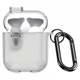 AirPods dėklas Dux Ducis PECL Apple AirPods 1/2 pilkas