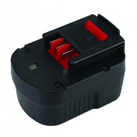 Akumuliatorius Black+Decker A1712 12V įrankiams 3Ah Ni-MH (pakaitinis)