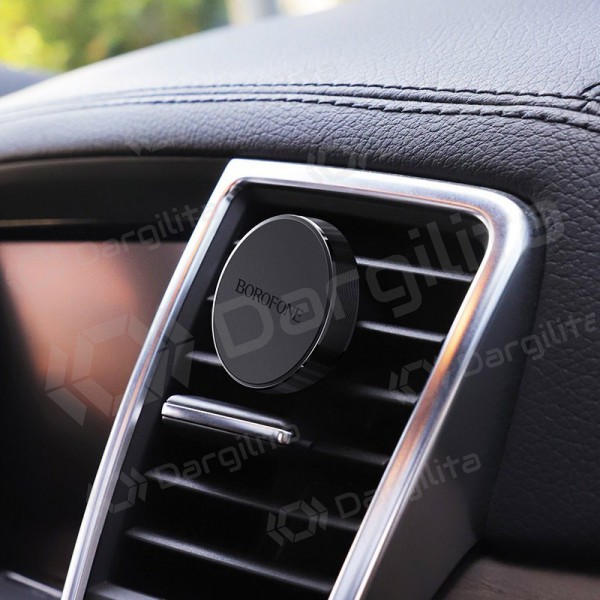 Automobilinis Universalus telefono laikiklis Borofone BH8, mounted on the dashboard, magnetic, juodas