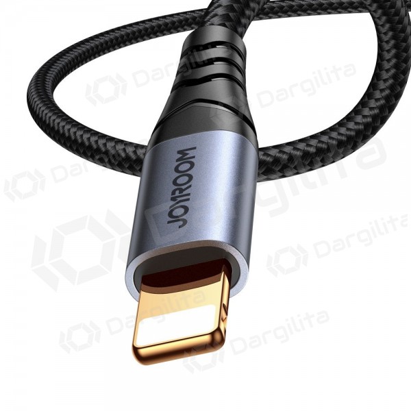 Audio laidas Joyroom SY-A06 Lightning į 3.5 mm 1.2 m juodas