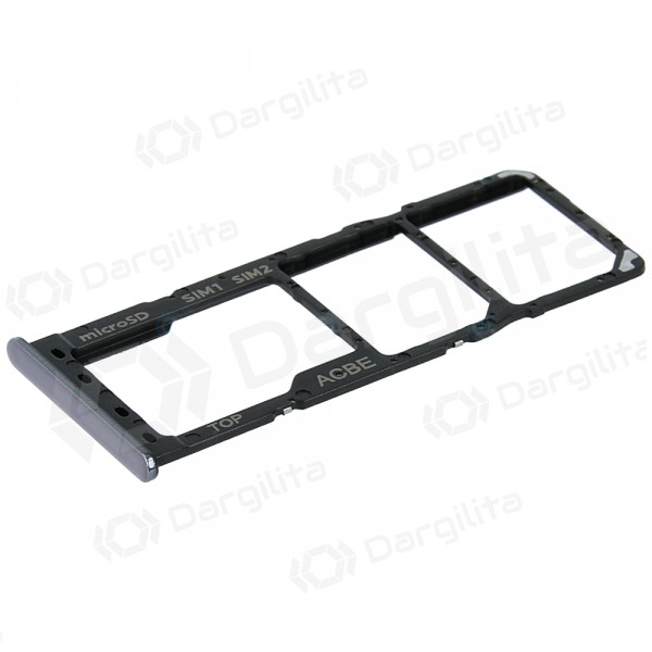 Samsung A325 Galaxy A32 SIM kortelės laikiklis (juodas) (service pack) (originalus)