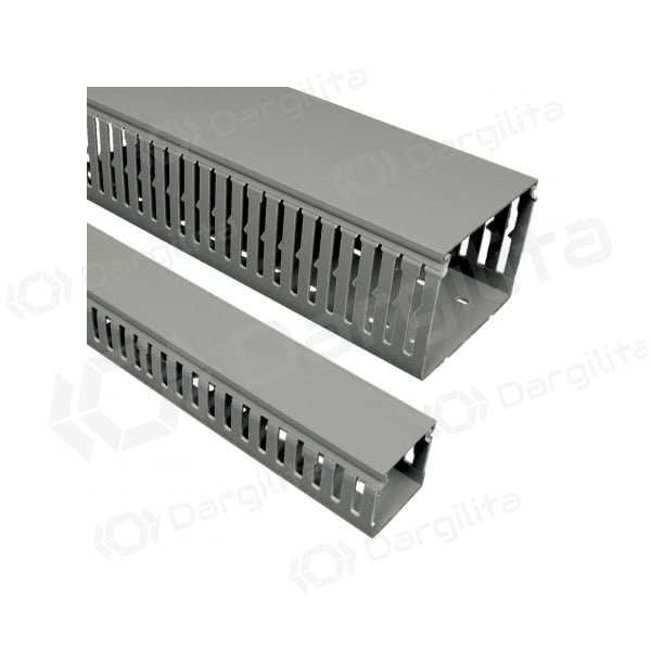 Plastikinis perforuotas kanalas Kopos RK 30x40_LD (pilkas, 30x40mm, 2m)