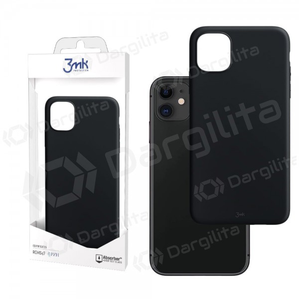 Apple iPhone 15 Pro dėklas "3MK Matt Case" (juodas)