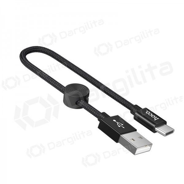 USB kabelis HOCO X35 lightning 0.25m (juodas)