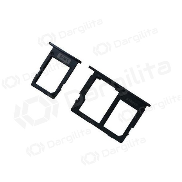 Samsung J600 Galaxy J6 2018 SIM kortelės laikiklis (2vnt) (juodas)