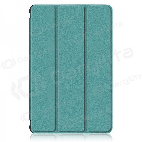 Samsung Galaxy Tab A7 10.4 (2020, 2022) dėklas "Smart Leather" (tamsiai žalias)