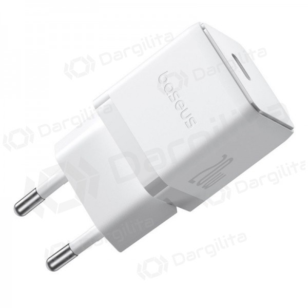 Telefono įkroviklis Baseus Palm 20 W USB-C PD baltas
