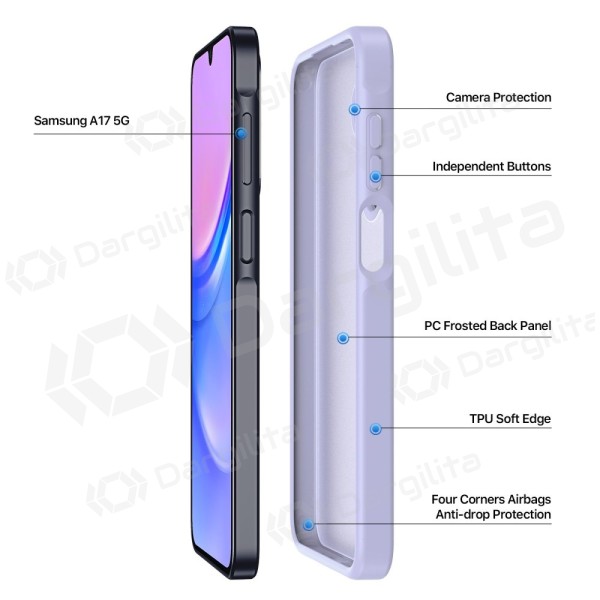 Samsung Galaxy A17, A18 dėklas "Dux Ducis Yind" (violetinis)