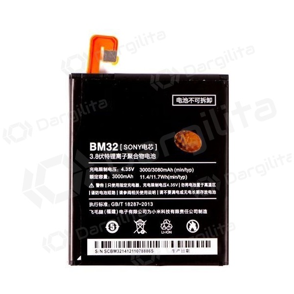 Xiaomi Mi 4 (BM32) baterija / akumuliatorius (3000mAh)