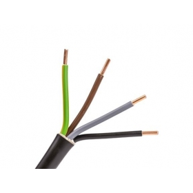 Jėgos kabelis Lietkabelis CYKY 5x2.5 mm² varinis PVC 450/750V 100 m ritė