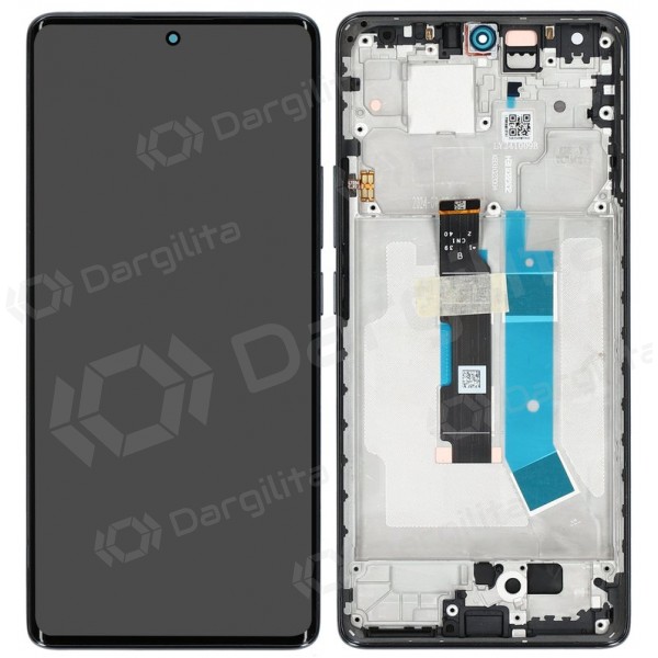 Xiaomi Redmi Note 14 Pro 4G ekranas (juodas) (su rėmeliu) (OLED)