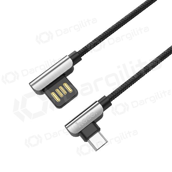USB kabelis HOCO U42 Exquisite steel 