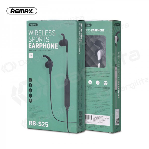 Belaidė laisvų rankų įranga Remax RB-S25 Bluetooth (juoda)
