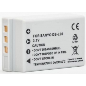 Sanyo DB-L90 vaizdo kameros baterija / akumuliatorius