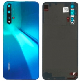 Huawei Nova 5T, Honor 20 galinis dangtelis (mėlynas) (originalus)