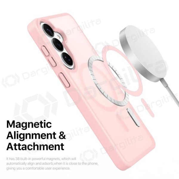 Samsung Galaxy S26+ dėklas "Dux Ducis Yind MagSafe" (rožinis)