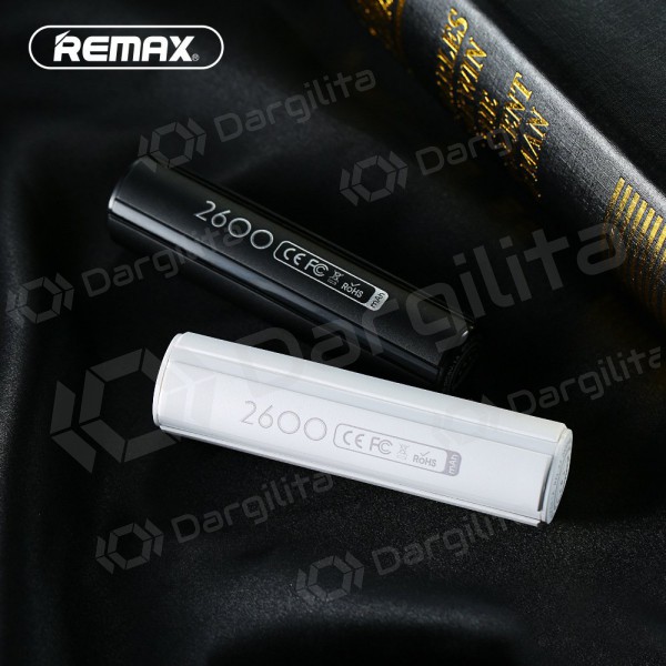 Išorinė baterija Power Bank Remax RPL-33 2600mAh (juoda)