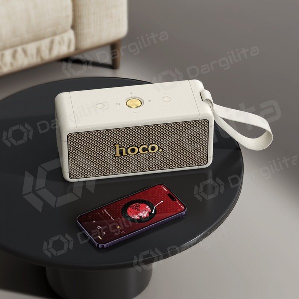 Nešiojama garso kolonėlė Hoco HT1 Max Bluetooth balta