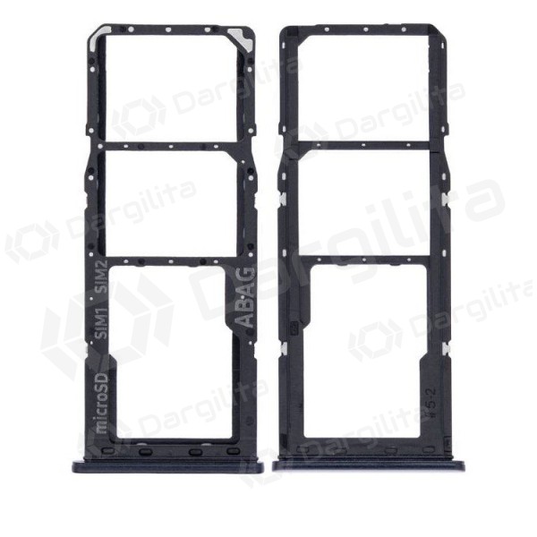 Samsung A217 Galaxy A21s 2020 SIM kortelės laikiklis (juodas)