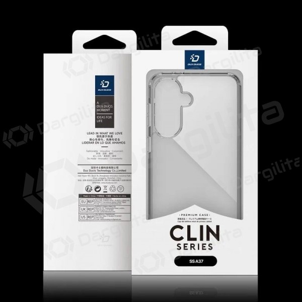 Samsung A37 dėklas "Dux Ducis Clin" skaidrus