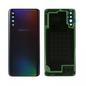 Samsung A705 Galaxy A70 2019 galinis baterijos dangtelis (juodas) (naudotas grade C, originalus)