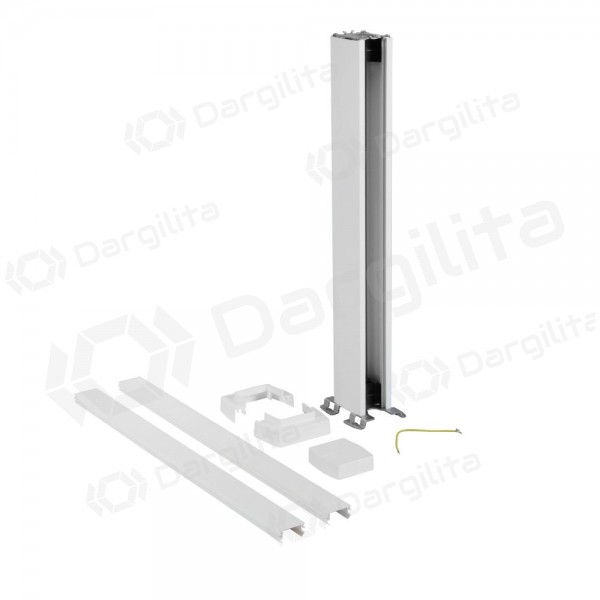 Dvipusė balta aliumininė kolona Legrand Mosaic 653003 (68 cm)