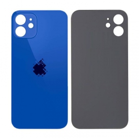 Apple iPhone 12 galinis baterijos dangtelis (mėlynas) (bigger hole for camera)